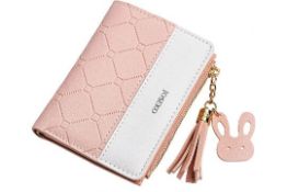 RRP £240 Box of 20 x JOSEKO Girls Wallet, Tassels PU Leather Multi-Slots Short Money Bag Slim Card