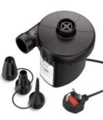 RRP £39 Set of 3 x Keruita Electric Air Pump Portable Inflator/ Deflator Pump