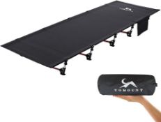RRP £59.99 FreiZelt Camping Cot Folding Bed Lightweight Aluminum Poles Compact Portable Camp Bed