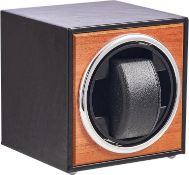 RRP £27.99 CO-Z Automatic Watch Winder Dust-Proof Wooden Storage Box and Display Case Retro Self-