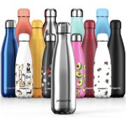 Proworks Stainless Steel Water Bottle, BPA Free Vacuum Insulated Metal Water Bottle 500ml