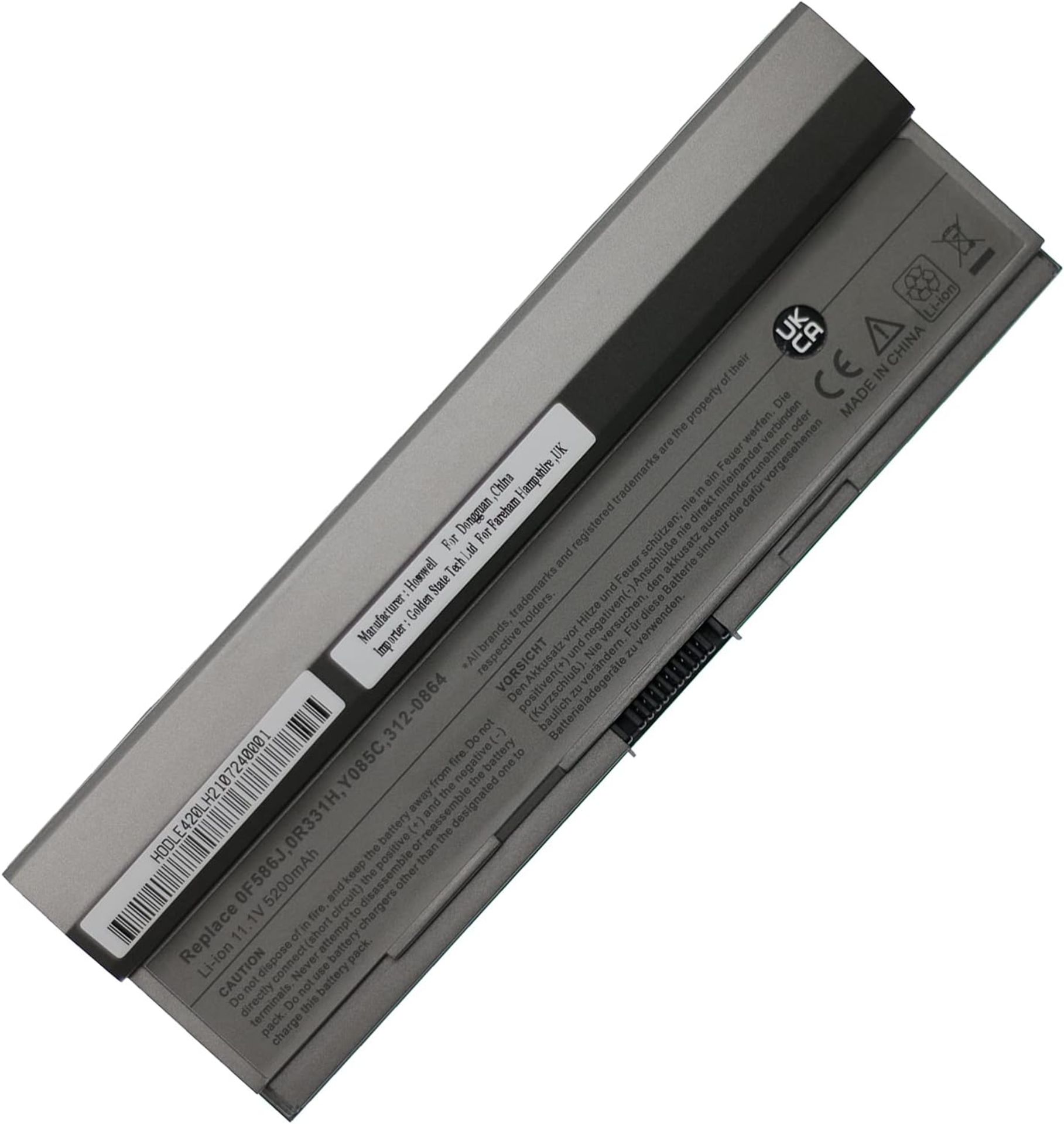 RRP £119 Set of 7 x BTMKS Notebook Laptop battery Compatible for Dell Latitude E4200 E4200n 0F586J