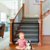 RRP £140 Set of 12 x Malydyox Stair Gates for Baby, Portable Baby Gate for Doorways, Mesh Dog