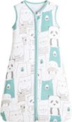 RRP £340 Large Collection 24 Pieces of GudGmtoy Baby Sleeping Bag Hot Weather 0.5 Tog Cartoon Cotton