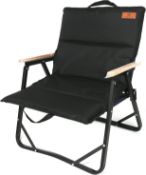 RRP £44.99 ROCK CLOUD Portable Folding Beach Chair Low Camping Chairs for Camp Lawn Hiking Sports