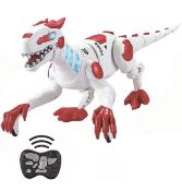 Dinosaur Kids Toy Remote Control Realistic Animal Toy with Lights and Sound