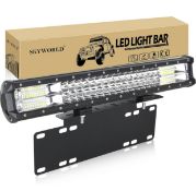 RRP £56.99 Skyworld LED Light Bar 20-Inch 288W Triple Row Spot Flood Combo Beam Lights with