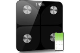 RRP £29.99 Scale for Body Weight Composition Analyzer Monitor, High Precision Measuring for BMI,