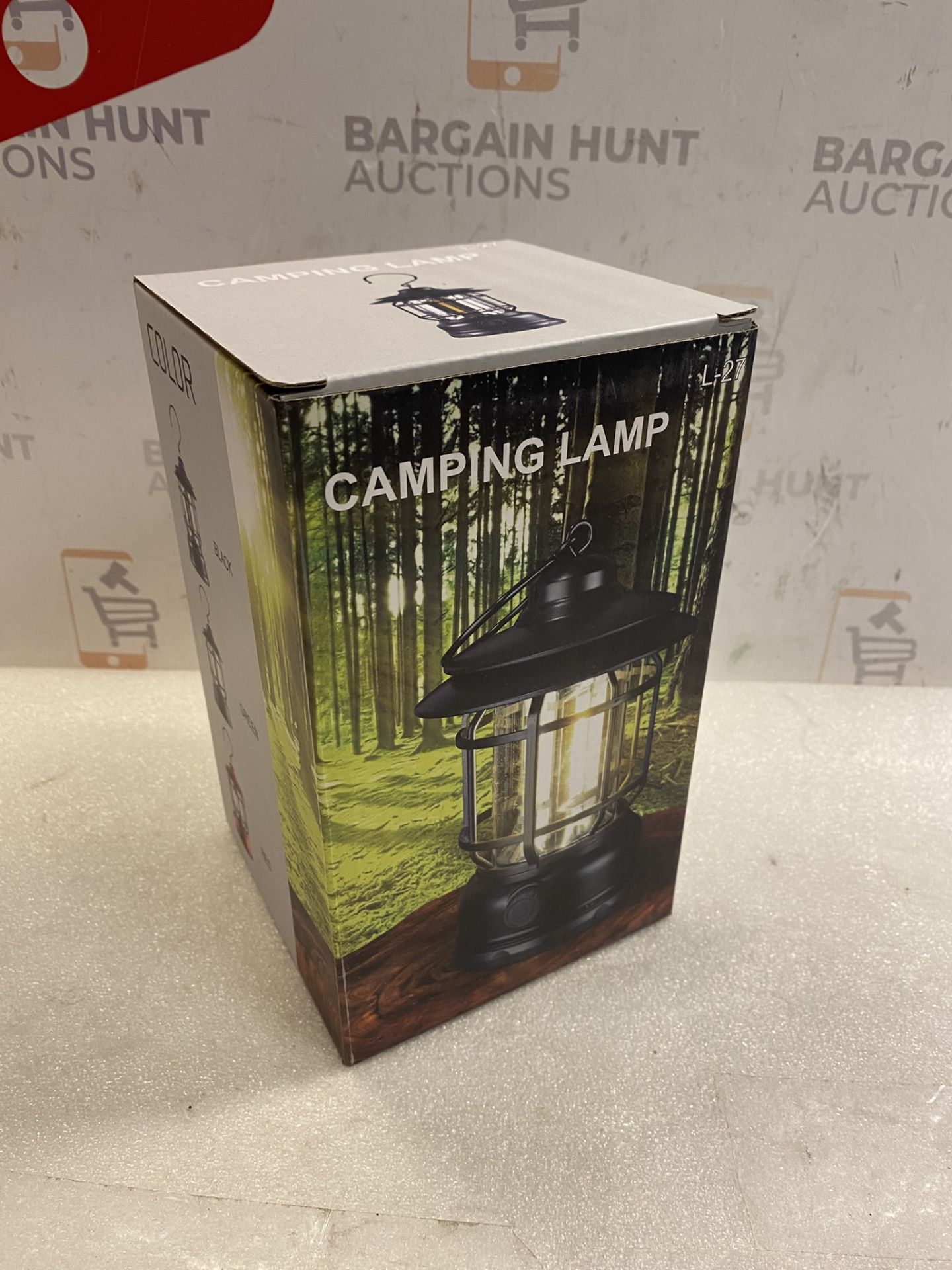 Camping Lantern Rechargeable, Retro Metal Camping Light, Hanging Dimmable COB Brightness Tent Light - Image 2 of 2