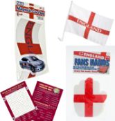 RRP £49 Set of 7 x Womens World Cup 2023 Decorations - England Car Flag, England Magnetic Car
