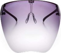 RRP £100 Set of 20 x Anti Fog Goggle Sunglasses, AUFGLO Unisex Clear Full Face Shield with