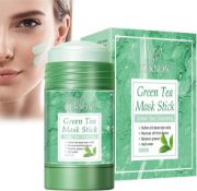 RRP £90 Set of 15 x Green Tea Cleansing Mask Stick, Green Tea Mask Stick, Purifying Clay Stick Mask,