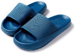 RRP £152 Set of 8 x JaneTroides Thick Slippers Platform Summer Beach Eva Soft Sole Sandals, 44-45