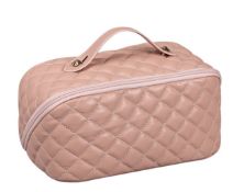 RRP £60 Set of 5 x Large Capacity Make Up Bag Travel Cosmetic Bag PU Layered Waterproof Bag