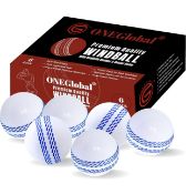 RRP £105 Collection of OneGlobal Premium Quality Soft Cricket Balls