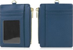 RRP £63 Set of 9 x HGWALP Slim Minimalist Wallet, Front Pocket Wallets, RFID Blocking, Credit Card
