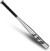 32" Thicker Baseball Bat Aluminium Stick Bar Alloy Lightweight Bat Rubber Anti-Slip Grip