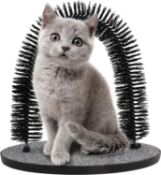 RRP £34 Set of 2 x Arch Cat Groomer Cat Self Grooming Brush Cat Toy Cat Self Groomer Massager