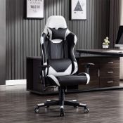 RRP £189.99 Sha XiaZhi Gaming Chair Racing Style PU Leather High Back Ergonomic Design Office Chair