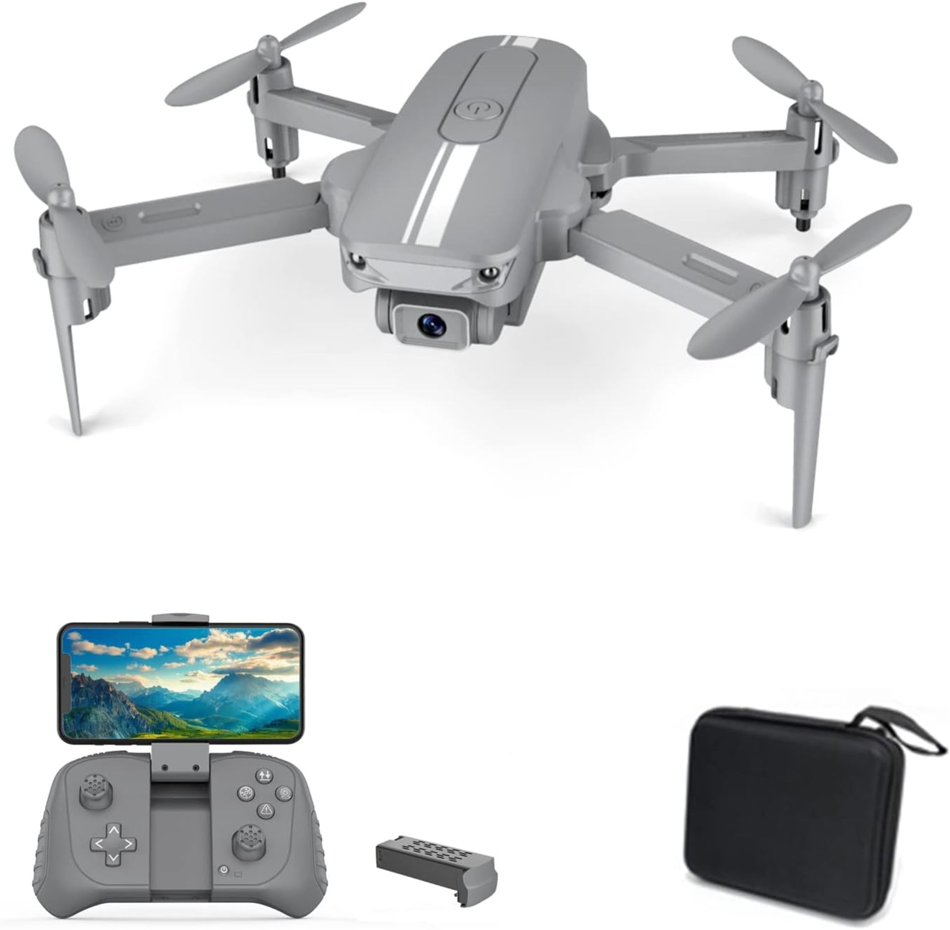 RRP £43.99 GoolRC Drone with Camera 4K Wifi FPV Mini Drone Mini Folding Quadcopter
