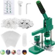 RRP £59.99 Dyna-Living Button Badge Maker Machine 25mm (0.98in) Badge Making Kit