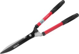 LINZI Hedge Shears 640mm with 260mm Extra Long Steel Blade Garden Manual Hedge Clippers
