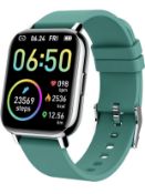 RRP £29.99 Motast Smart Watch Fitness Tracker 1.69" Touch Screen Fitness Watch IP68 Waterproof