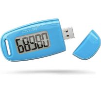 RRP £80 Set of 5 x Gzvxuny 3D Walking Pedometer with LED Backlight USB Rechargeable Step Counter