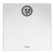 Vitafit Digital Bathroom Scales for Body Weight, Weighing Scales with Step-On Technology, LCD