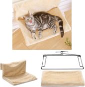 Set of 3 x plastific Cat Puppy Pet Radiator Bed Warm Fleece Beds Cat and Dog Radiator Bed -Strong
