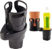 RRP £110 Set of 11 x CNZON Universal Car Dual Cup Holder Adjustable Cup Stand,2 In 1 Multifunctional