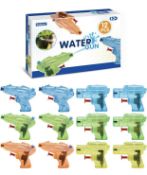 RRP £40 Set of 5 x 12-Pack Water Gun Pistols Squirt Toys Party Bag Fillers Party Favours