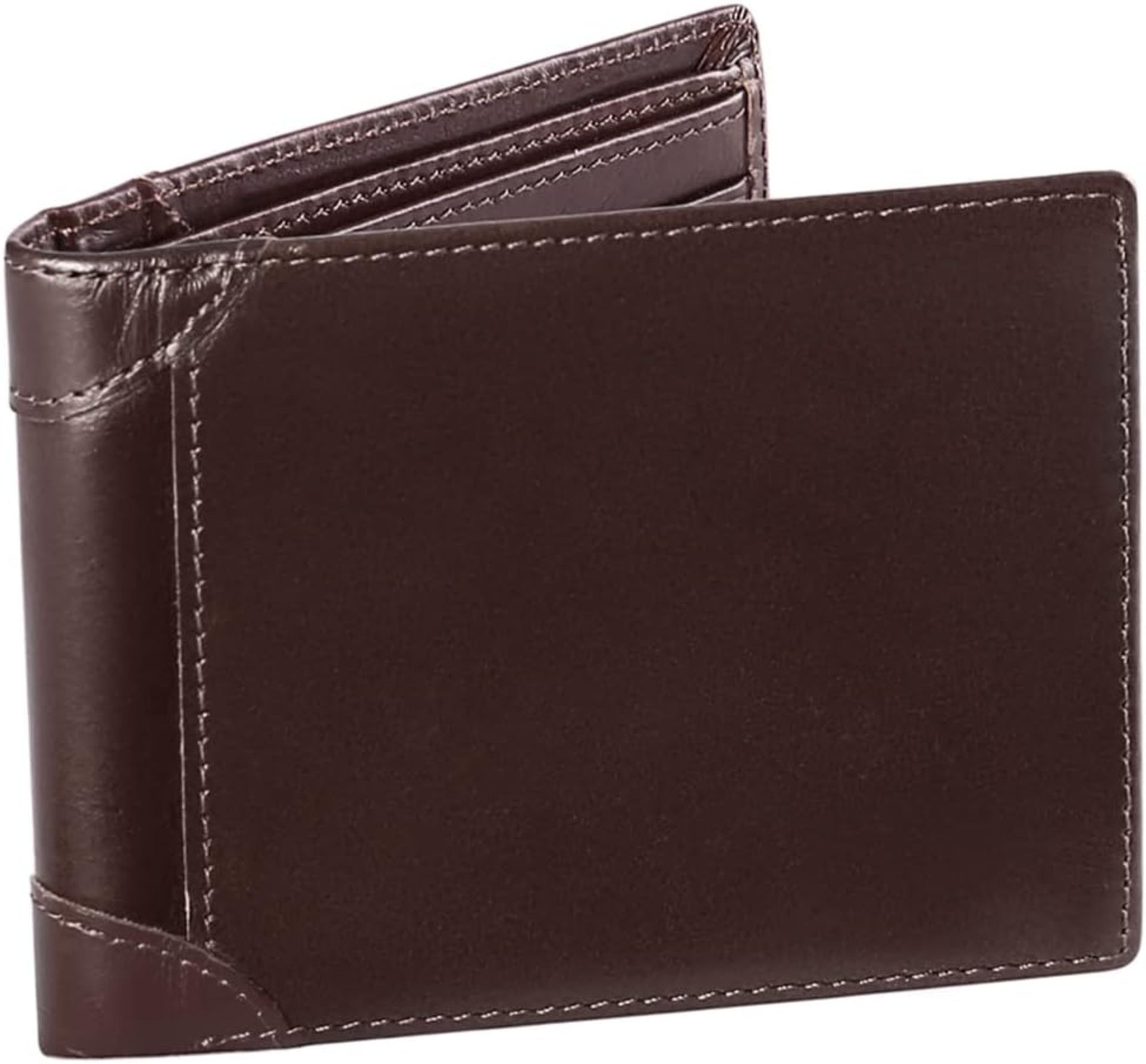 RRP £80 Set of 4 x SENDEFN Mens Leather Wallet RFID Blocking Slim Bifold Wallets Credit Card