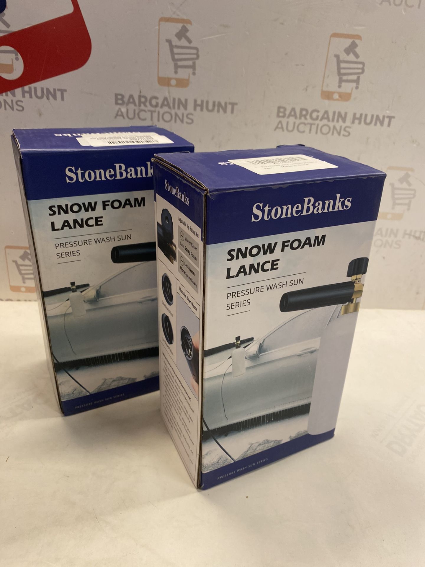 RRP £36 Set of 2 x Stone Banks Snow Foam Lance for Nilfisk Core Series/Gerini/Stanley/Stihl Pressure - Image 2 of 2
