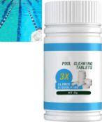 RRP £490, Box of 98 x Effective Chlorine Tablets, Instant Pool Cleaning Tablets, Tablets pool