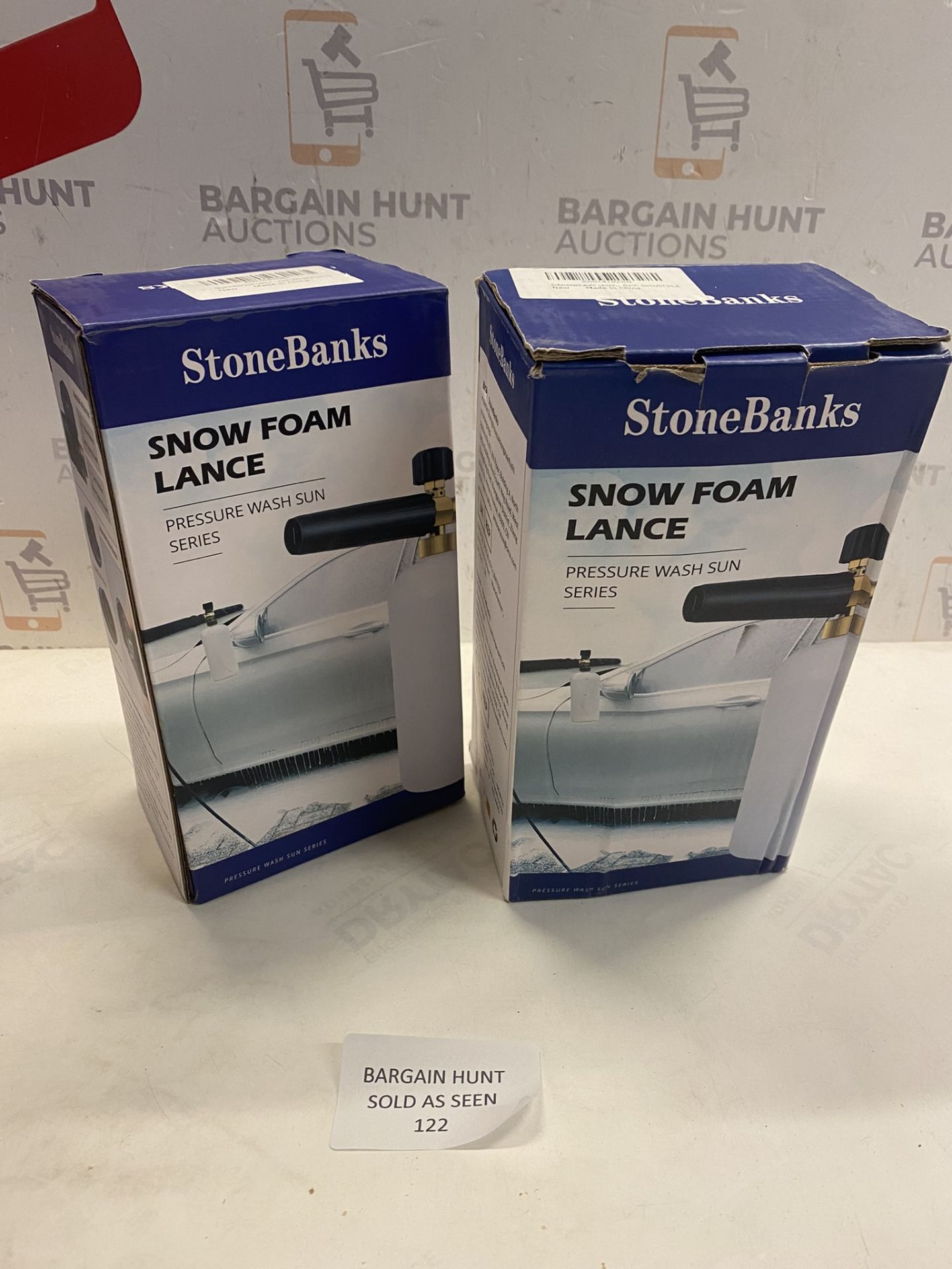 RRP £36 Set of 2 x Stone Banks Snow Foam Lance for Nilfisk Core Series/Gerini/Stanley/Stihl Pressure - Image 2 of 2