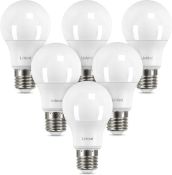 RP £34 Set of 2 x Linkind 6-Pack LED E27 Edison Screw Dimmable Light Bulb, 8.8W (Equivalent to 60W),