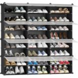 RRP £59.99 JOISCOPE Shoe Storage Cabinet Organiser, Multifunctional 3 x 8 Tier Modular Cube