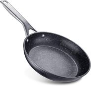 RRP £19.99 Non Stick Frying pan 20cm, Non-Stick Coating, Induction Frying Pan with Stainless Steel