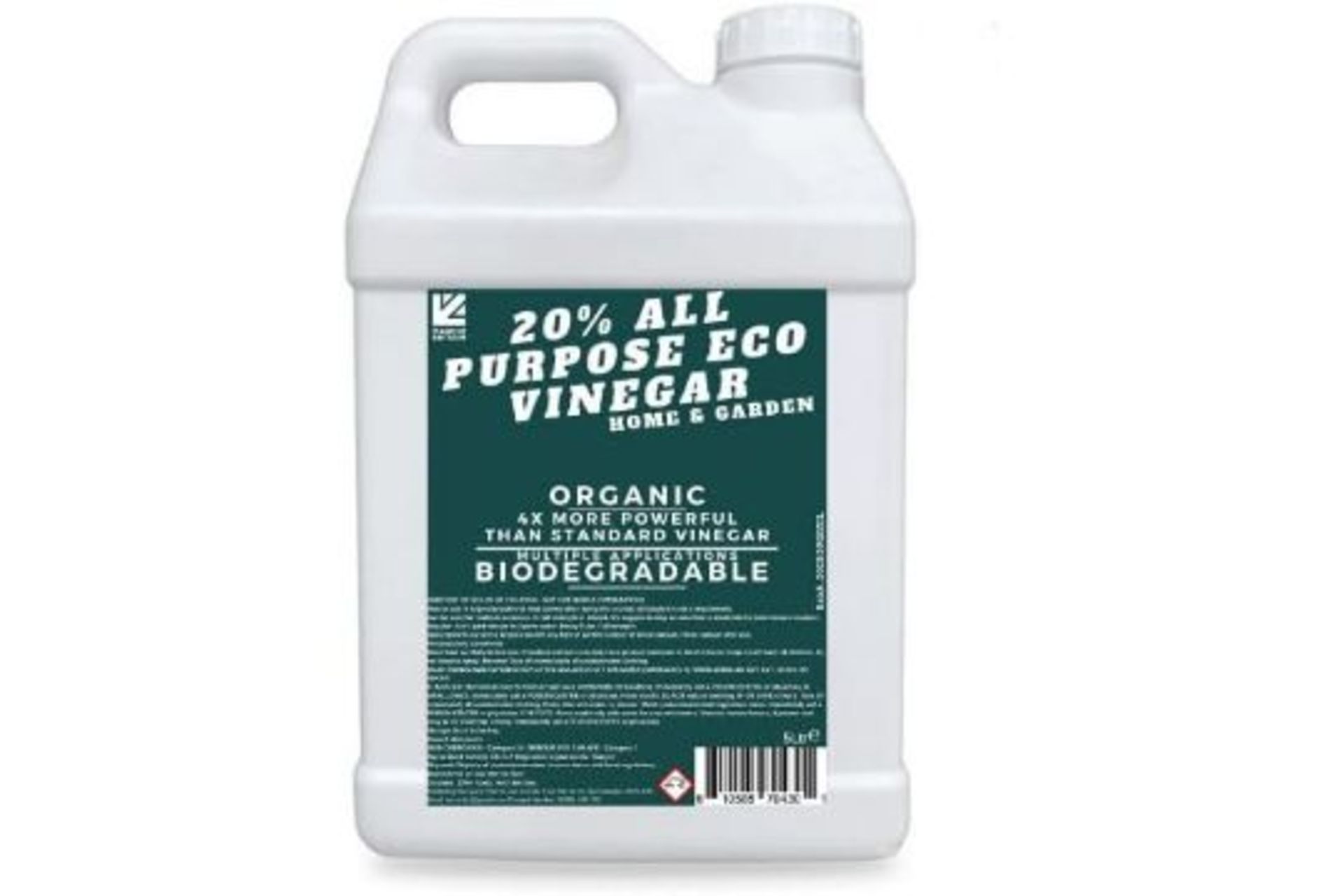 RRP £28.99 Horticulture 20% All Purpose Eco Friendly Vinegar - Organic Natural Home & Garden -