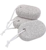 RRP £35 Set of 5 x 3-Pieces Pumice Stone for Feet, Pumice Stone Natural Foot Scrubber, Pummis