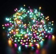 RRP £28.99 Elegear 50m/ 500 LED Christmas Fairy Lights Mains Powered with 8 Modes Waterproof