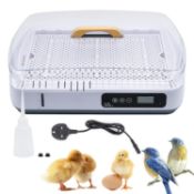 RRP £121.99 Svauoumu 35 Eggs Incubator, Temperature and Humidity Control, Poultry Incubator with LED