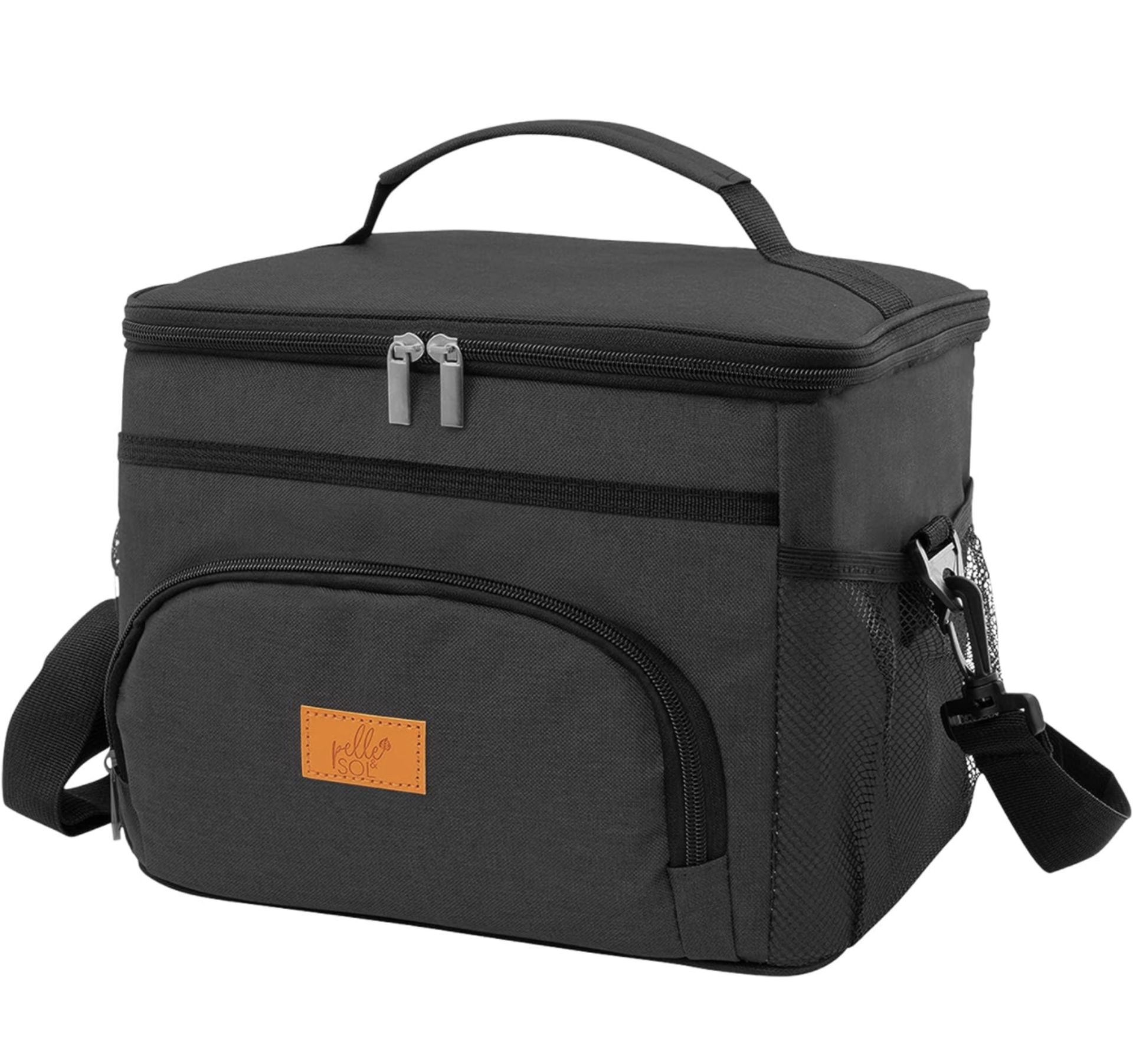 Set of 2 x Pelle & Sol 15L Picnic Bag Insulated Lunch Bag Cooler Bag - Image 2 of 3