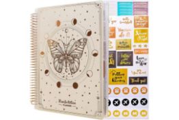 RRP £36.99 Manifestation Planner - Deluxe Weekly & Monthly Life Planner to Achieve Your Goals, A