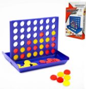 RRP £270 Box of 30 x VingaHouse Line Up 4 Educational Board Game Toys 4 In a Line Classic Fun