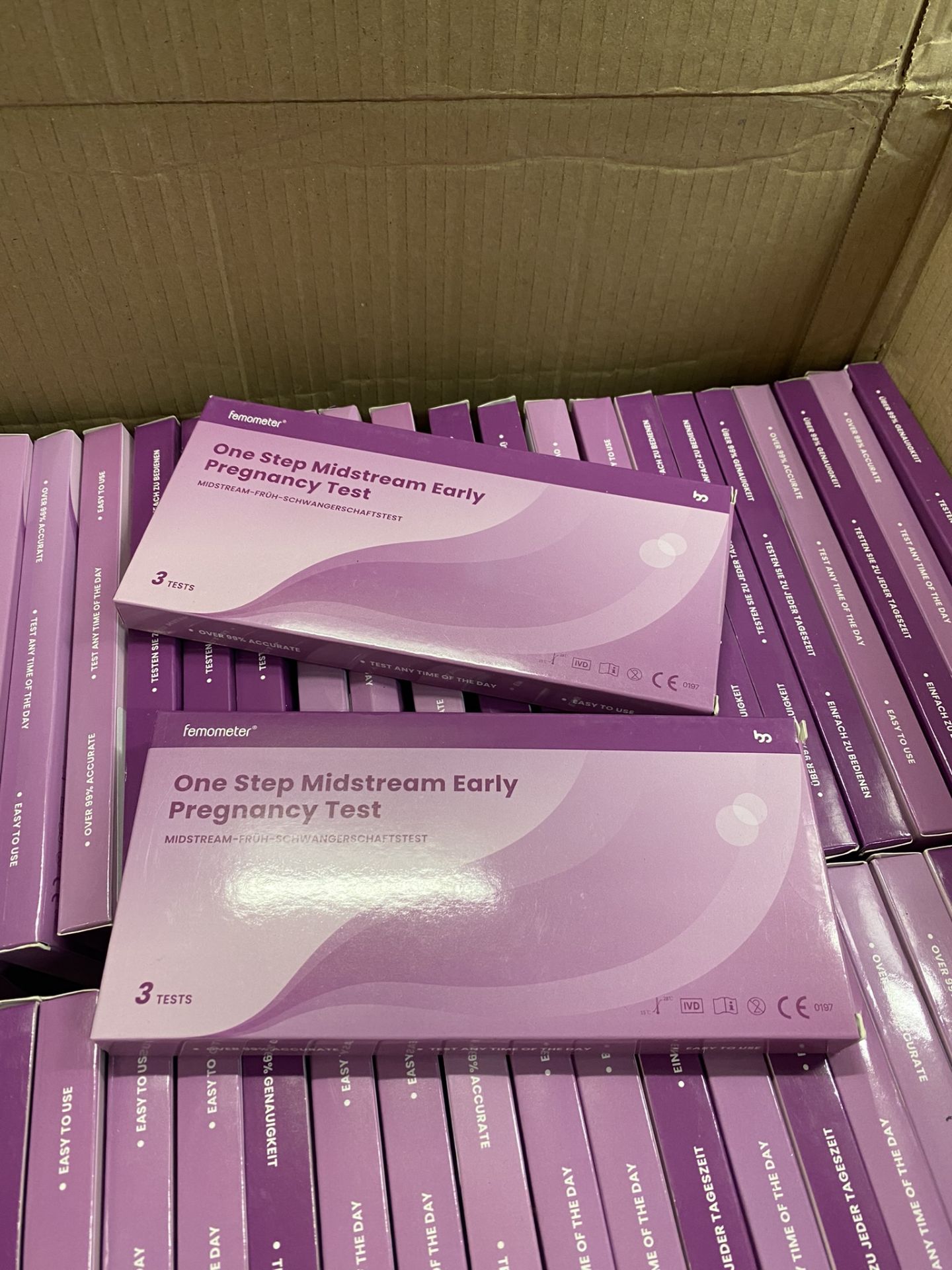 RRP £100 Set of 10 x Femometer Pregnancy Tests, Reliable and Quick Early Result Detection of - Image 2 of 2
