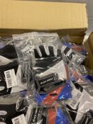 RRP £30 Set of 5 x Gym Gloves, Training Gloves with Full Wrist Support, Weight Lifting Gloves