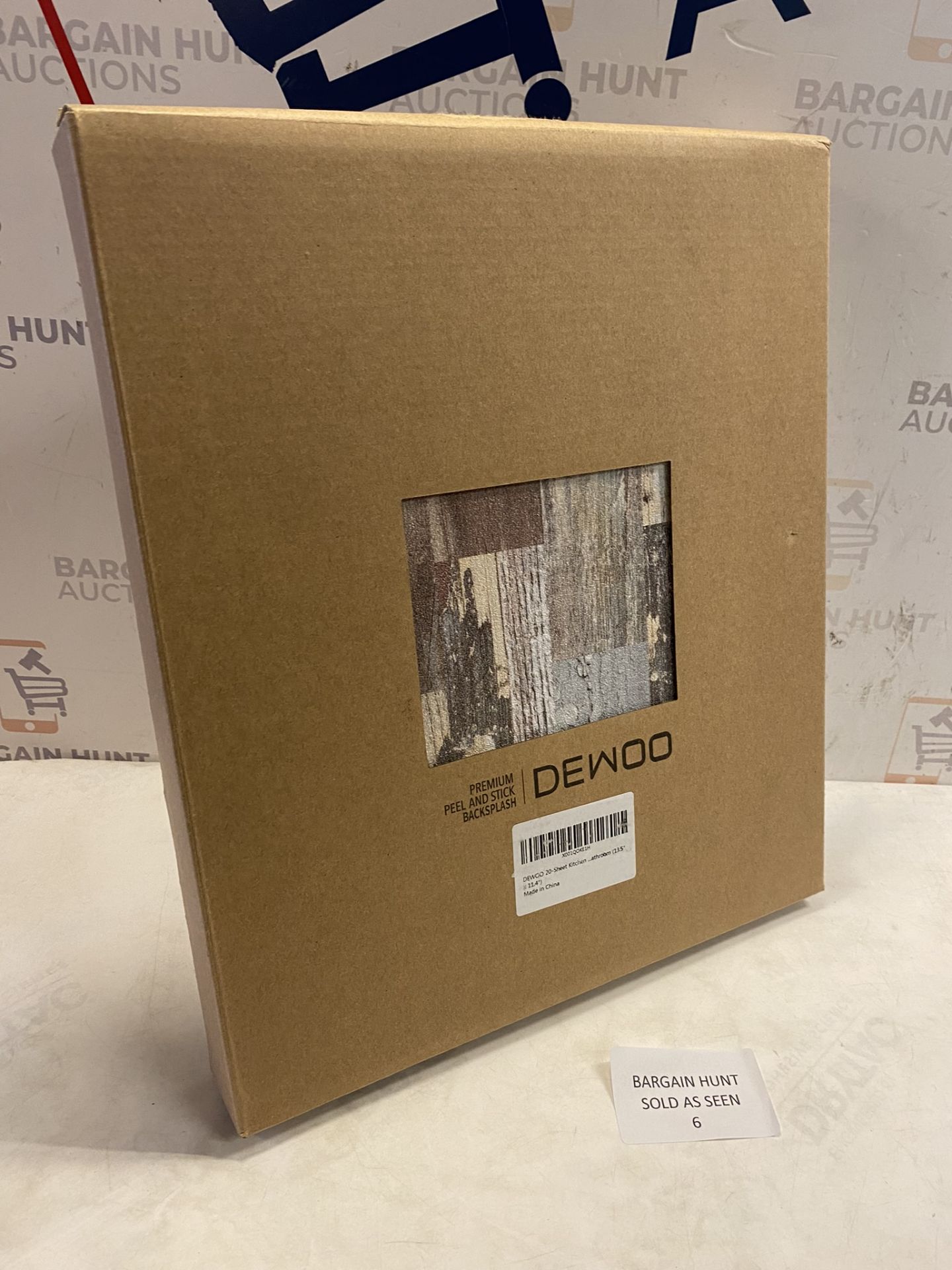 RRP £49.99 DEWOO 20-Sheet Stick on Tiles Peel and Stick Self Adhesive Wall Tiles Wood Look PVC - Image 2 of 2