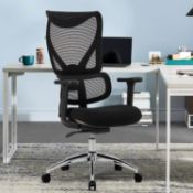 RRP £179 Ximstar Office Chair, Ergonomic Office Chair with Lumbar Support, High Back Executive